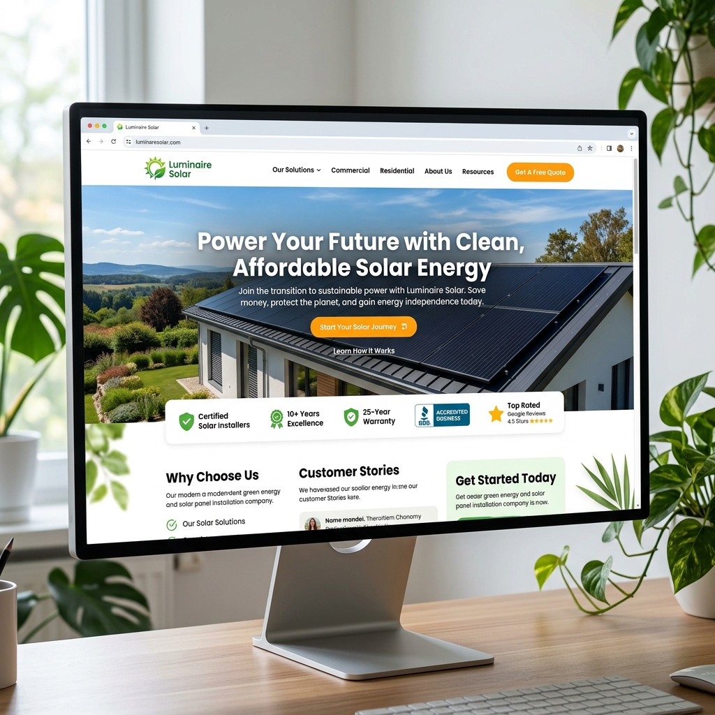 Green Co Landing Page Project